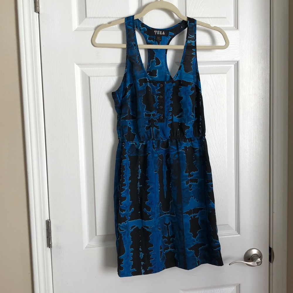 Tela XS Printed Racerback Dress